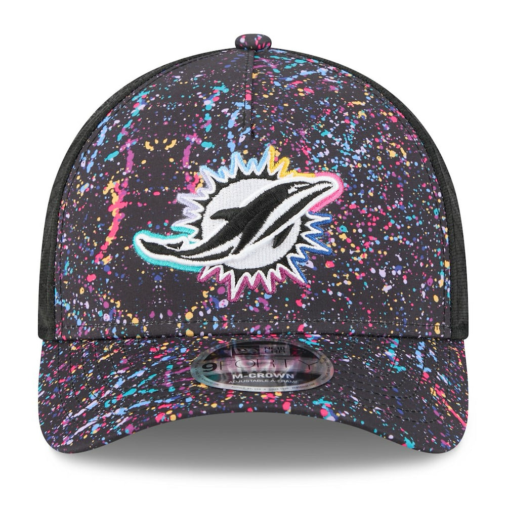 2025 NFL Crucial Catch 9FORTY Adjustable Hat - Miami Dolphins Hats