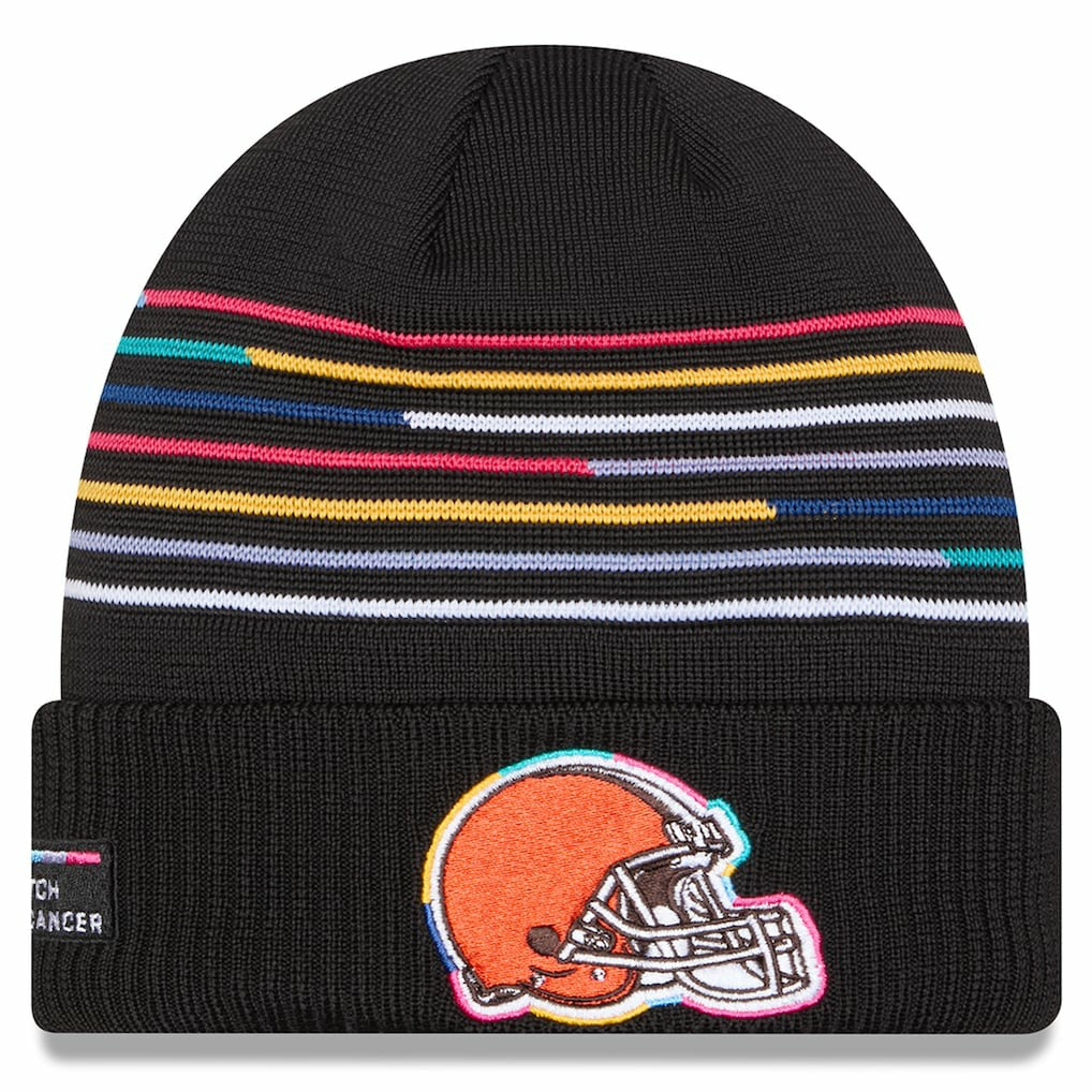 2025 NFL Crucial Catch Cuffed Knit Hat - Cleveland Browns Hats