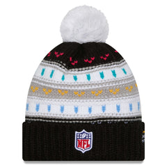 Women's 2025 NFL Crucial Catch Cuffed Knit Hat with Pom - Tampa Bay Buccaneers Hats