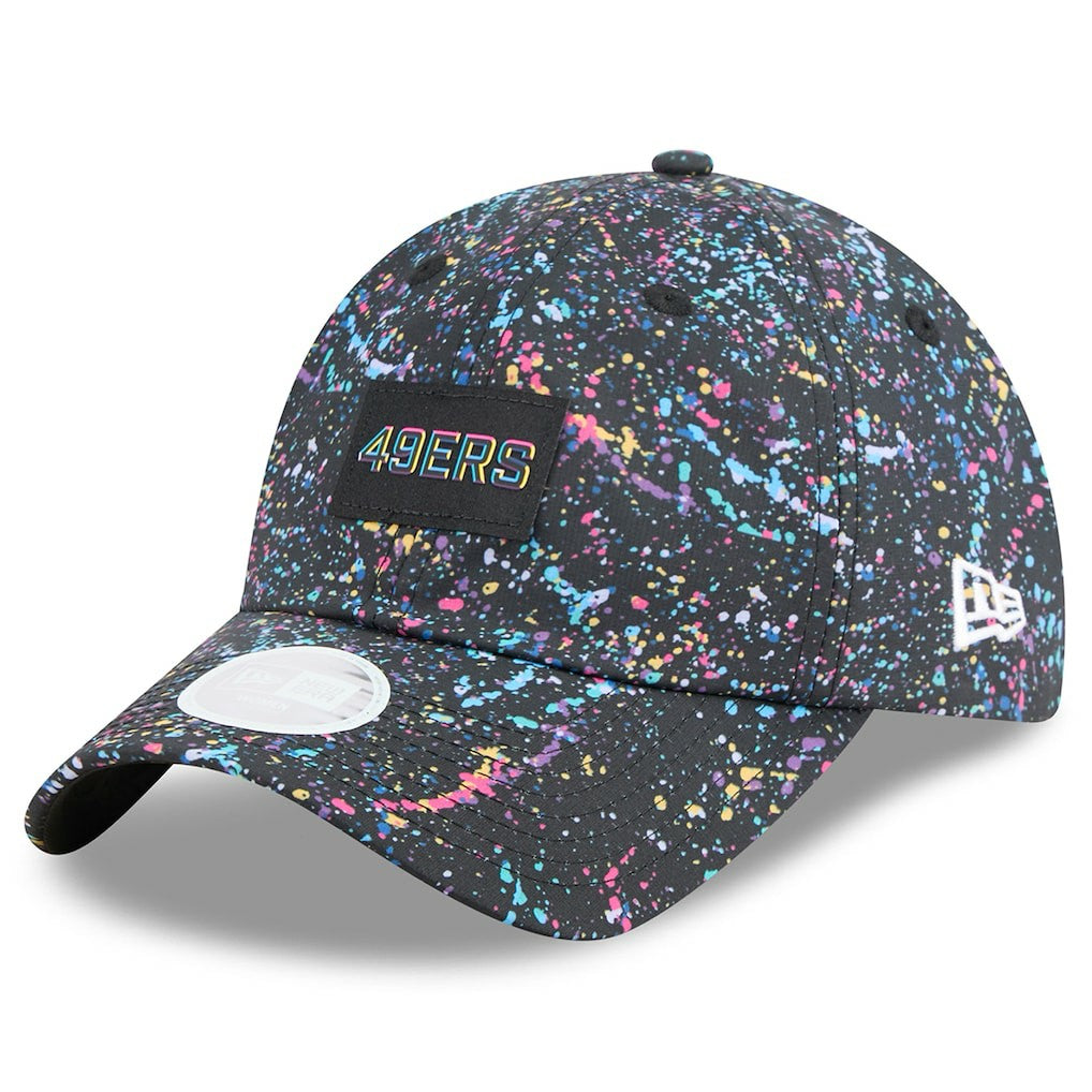 Women's 2025 NFL Crucial Catch Pony Tail Adjustable Hat - San Francisco 49ers Hats