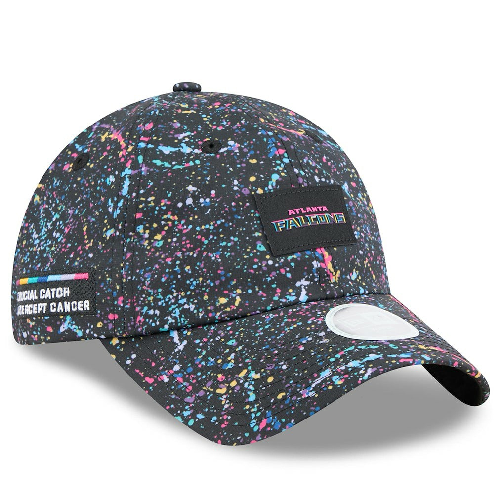 Women's 2025 NFL Crucial Catch Pony Tail Adjustable Hat - Atlanta Falcons Hats