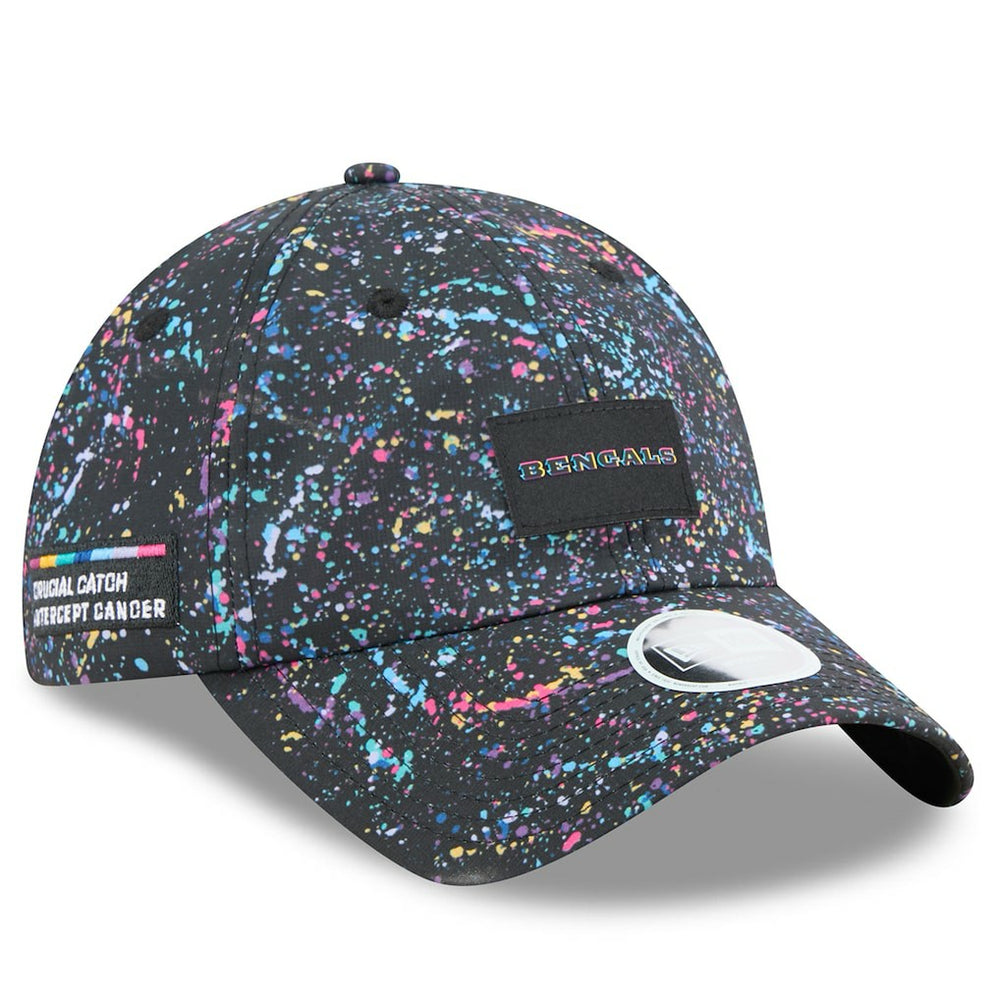 Women's 2025 NFL Crucial Catch Pony Tail Adjustable Hat - Cincinnati Bengals Hats
