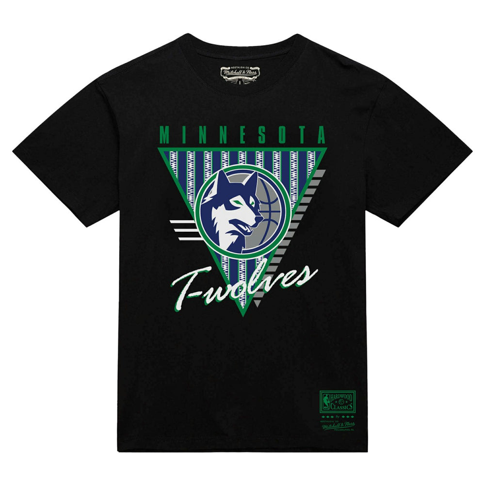 Mitchell & Ness Minnesota Timberwolves Worldwide Collection Tri-Logo T-Shirt