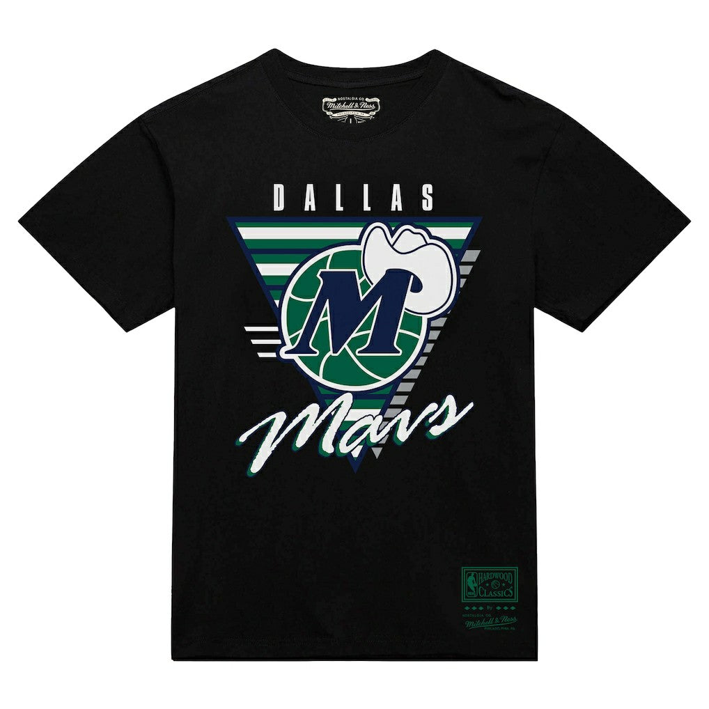 Mitchell & Ness Dallas Mavericks Worldwide Collection Tri-Logo T-Shirt sale