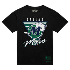Mitchell & Ness Dallas Mavericks Worldwide Collection Tri-Logo T-Shirt sale