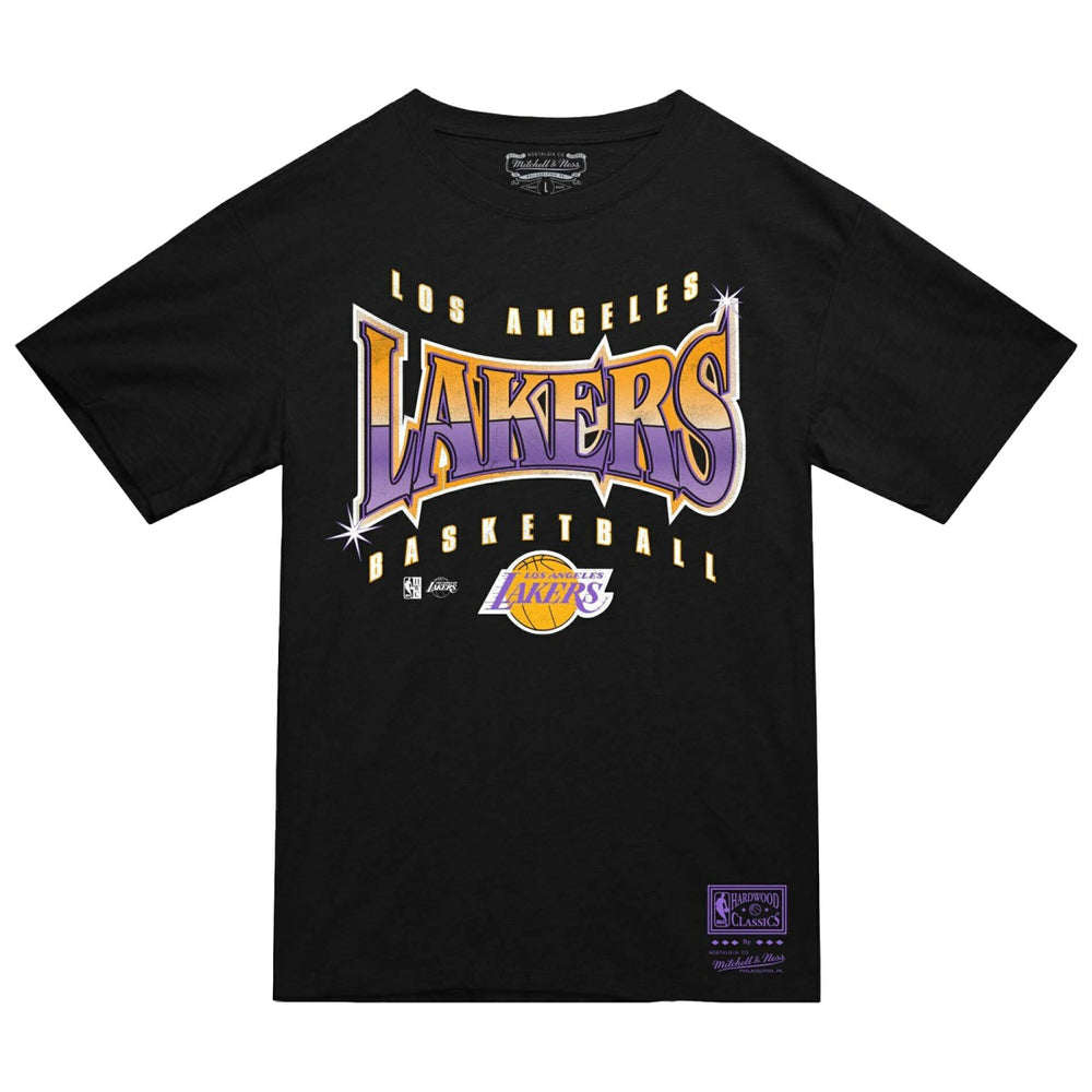 Mitchell & Ness Los Angeles Lakers Worldwide Collection Glow Up T-Shirt