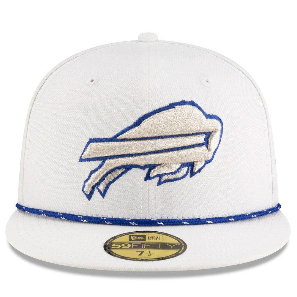 2025 Rivalries Collection Sideline Rope 59FIFTY Fitted Hat - Buffalo Bills Hats