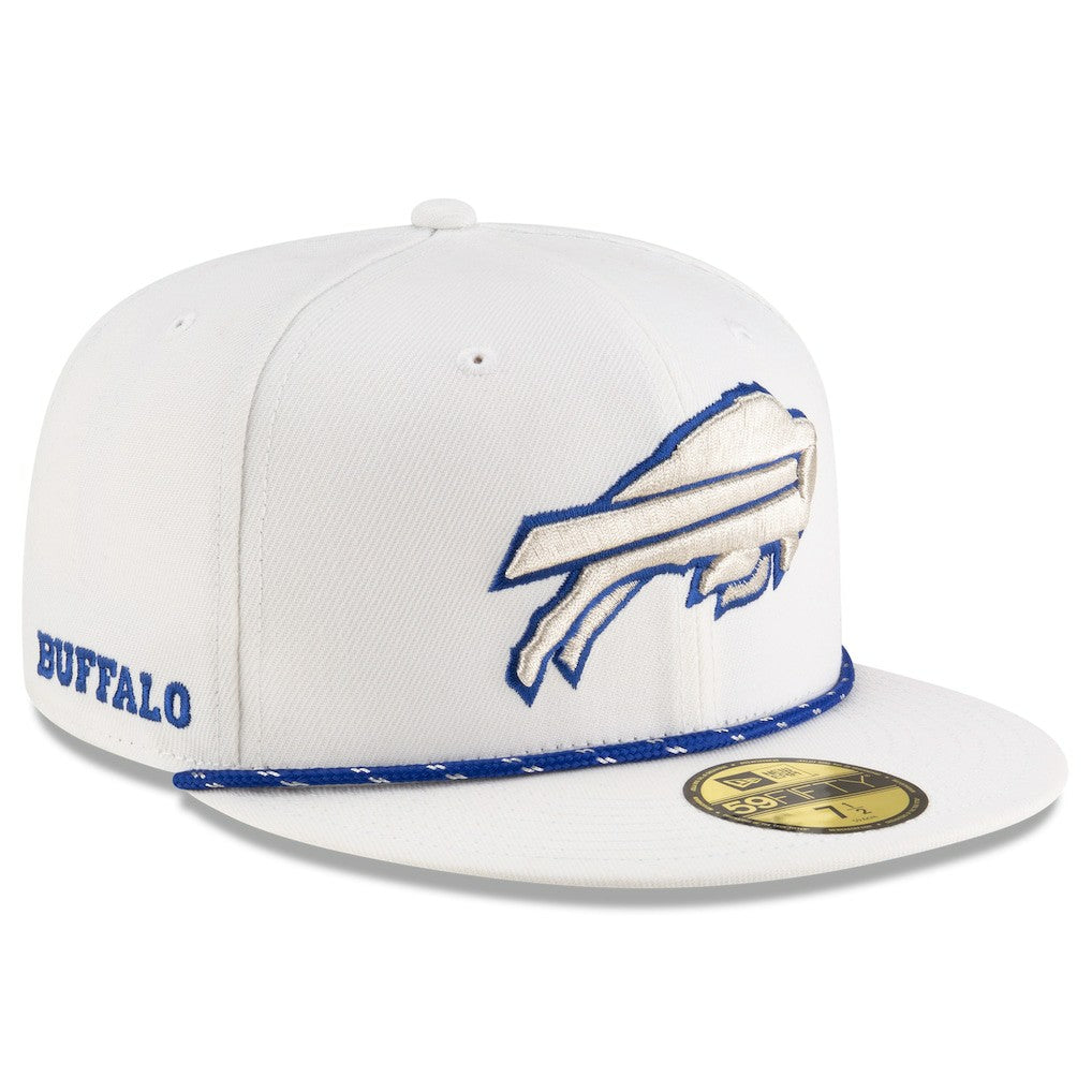 2025 Rivalries Collection Sideline Rope 59FIFTY Fitted Hat - Buffalo Bills Hats
