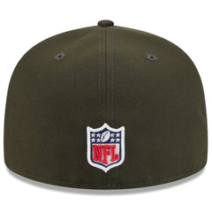 2025 Rivalries Collection Sideline Rope 59FIFTY Fitted Hat - New York Jets Hats