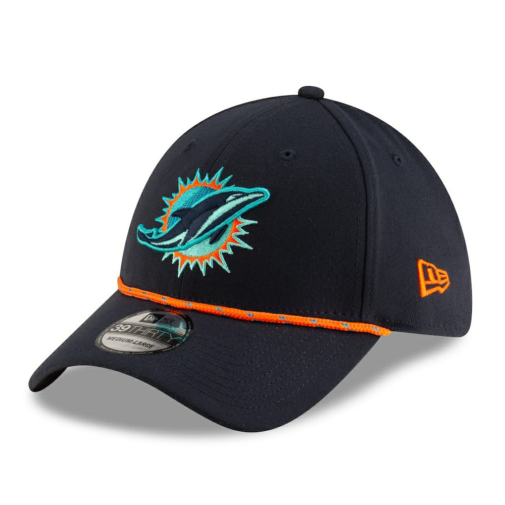 2025 Rivalries Collection Sideline 39THIRTY Flex Hat - Miami Dolphins Hats