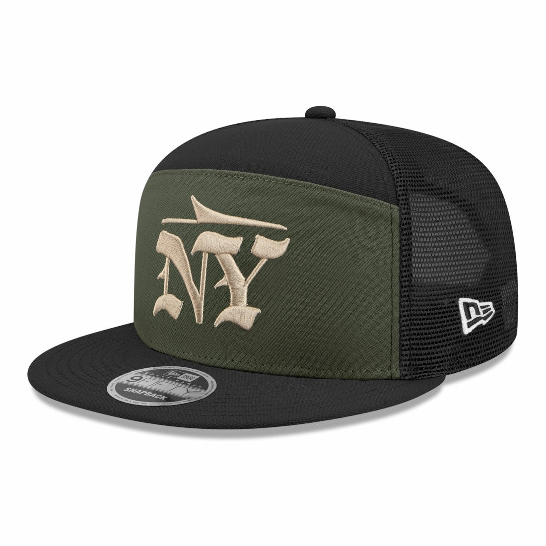 2025 Rivalries Collection Team Split Panel 9FIFTY Snapback Hat - New York Jets Hats