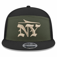2025 Rivalries Collection Team Split Panel 9FIFTY Snapback Hat - New York Jets Hats