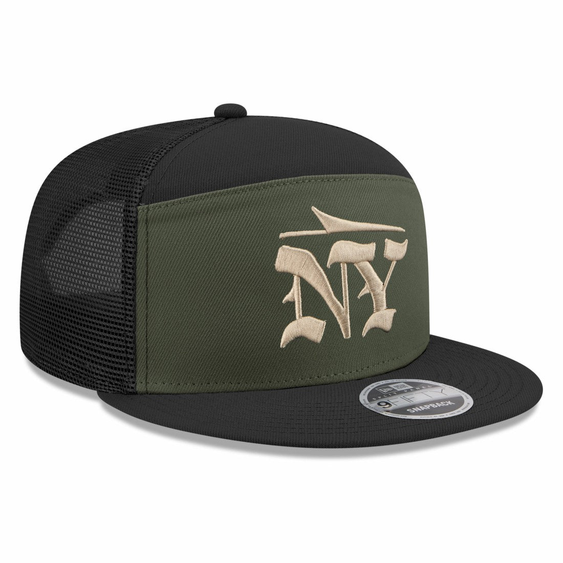 2025 Rivalries Collection Team Split Panel 9FIFTY Snapback Hat - New York Jets Hats