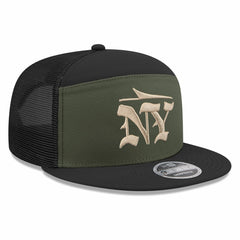 2025 Rivalries Collection Team Split Panel 9FIFTY Snapback Hat - New York Jets Hats