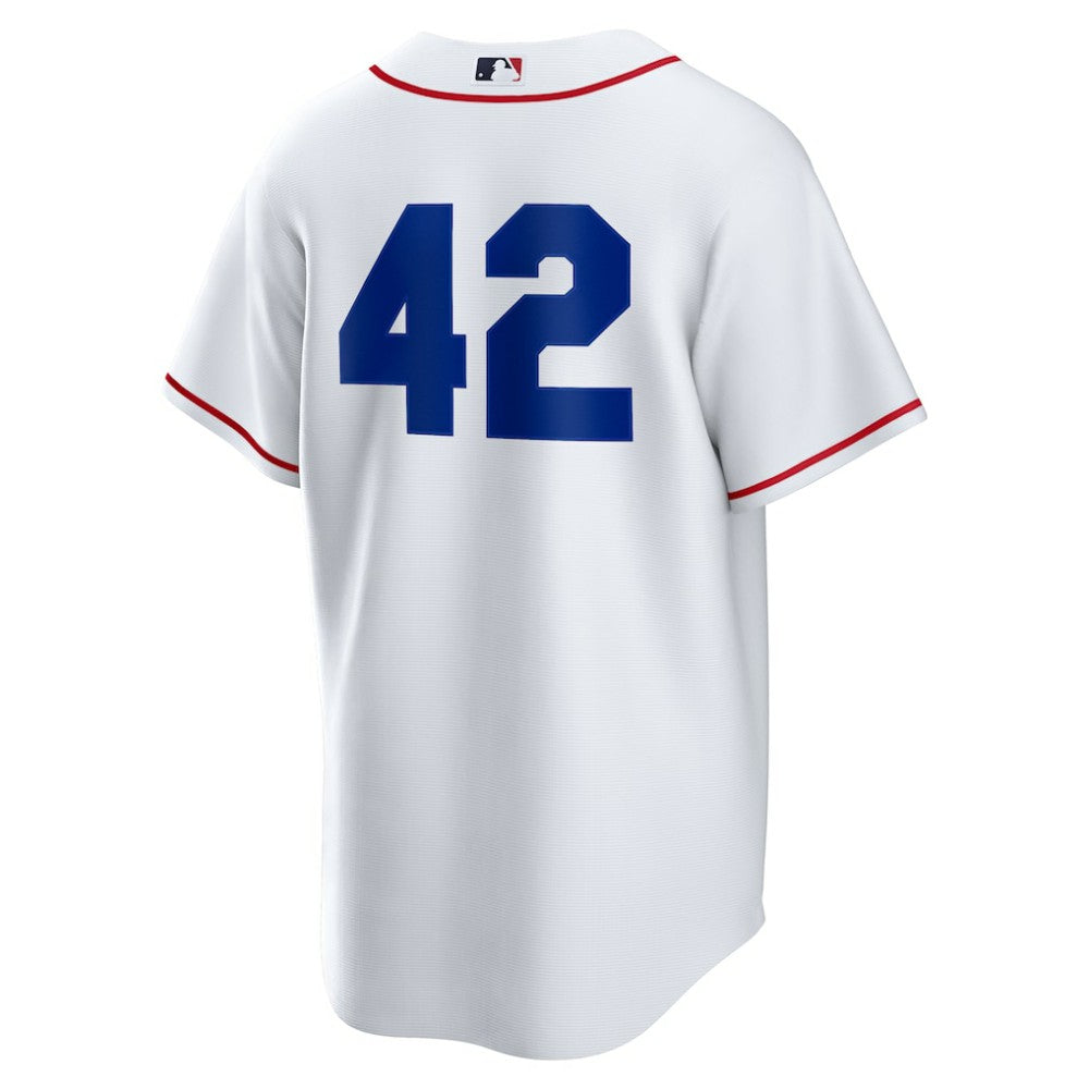 White Cincinnati Reds Nike Home  2025 Jackie Robinson Day Replica Jersey