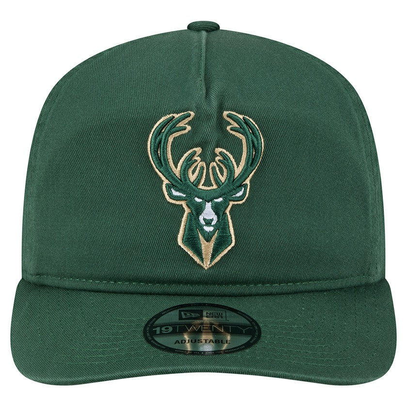 New Era Milwaukee Bucks Cotton 19TWENTY Adjustable Hat