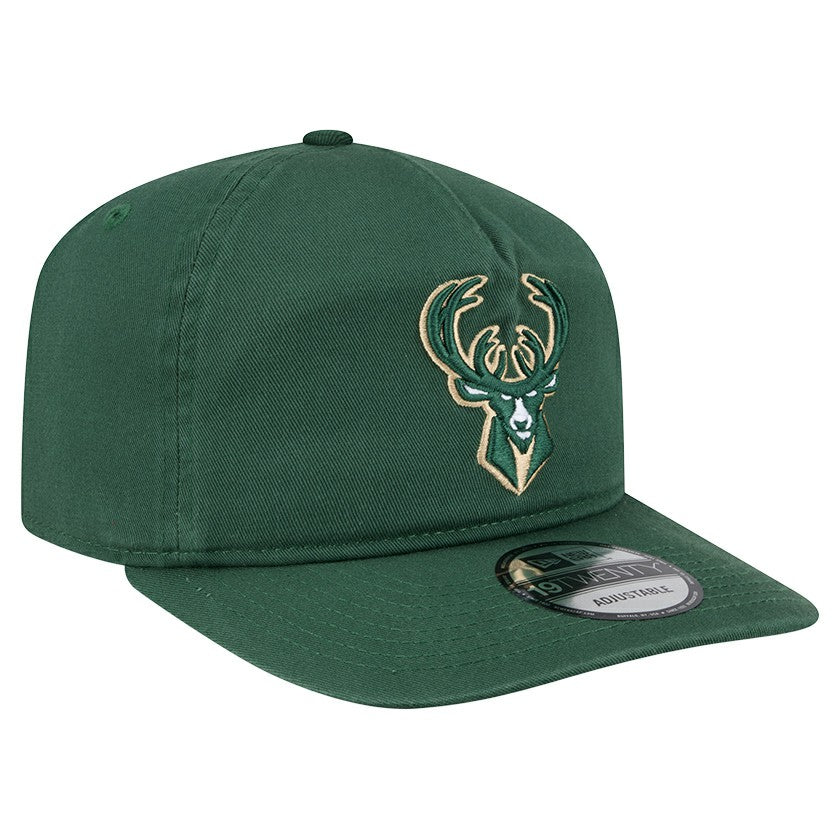 New Era Milwaukee Bucks Cotton 19TWENTY Adjustable Hat
