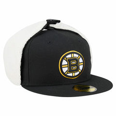 NHL Boston Bruins New Era Injection Dog Ear Classic Fitted Hat