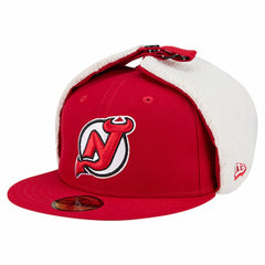 NHL New Jersey Devils New Era Injection Dog Ear Classic Fitted Hat