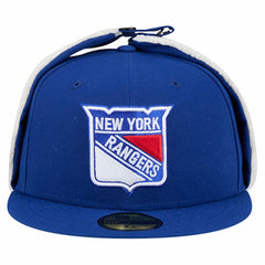 NHL New York Rangers New Era Injection Dog Ear Classic Fitted Hat