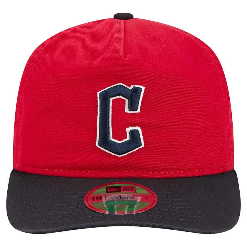 Red Cleveland Guardians New Era Team 19TWENTY Adjustable Hat