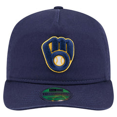 Navy Milwaukee Brewers New Era Team 19TWENTY Adjustable Hat