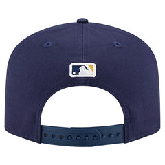 Navy Milwaukee Brewers New Era Team 19TWENTY Adjustable Hat
