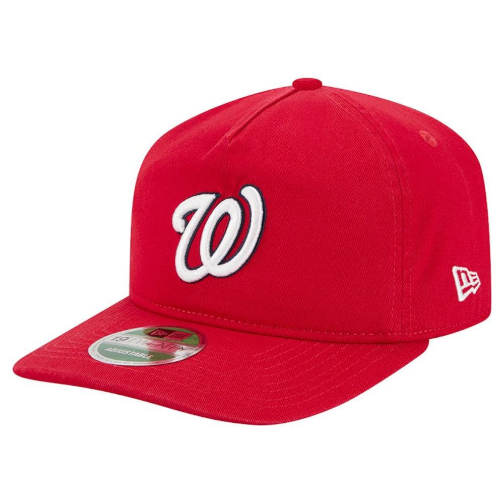 Red Washington Nationals New Era Team 19TWENTY Adjustable Hat