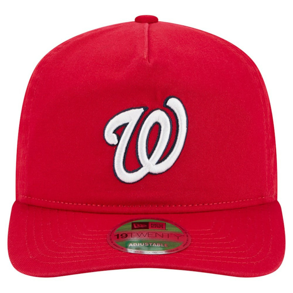 Red Washington Nationals New Era Team 19TWENTY Adjustable Hat