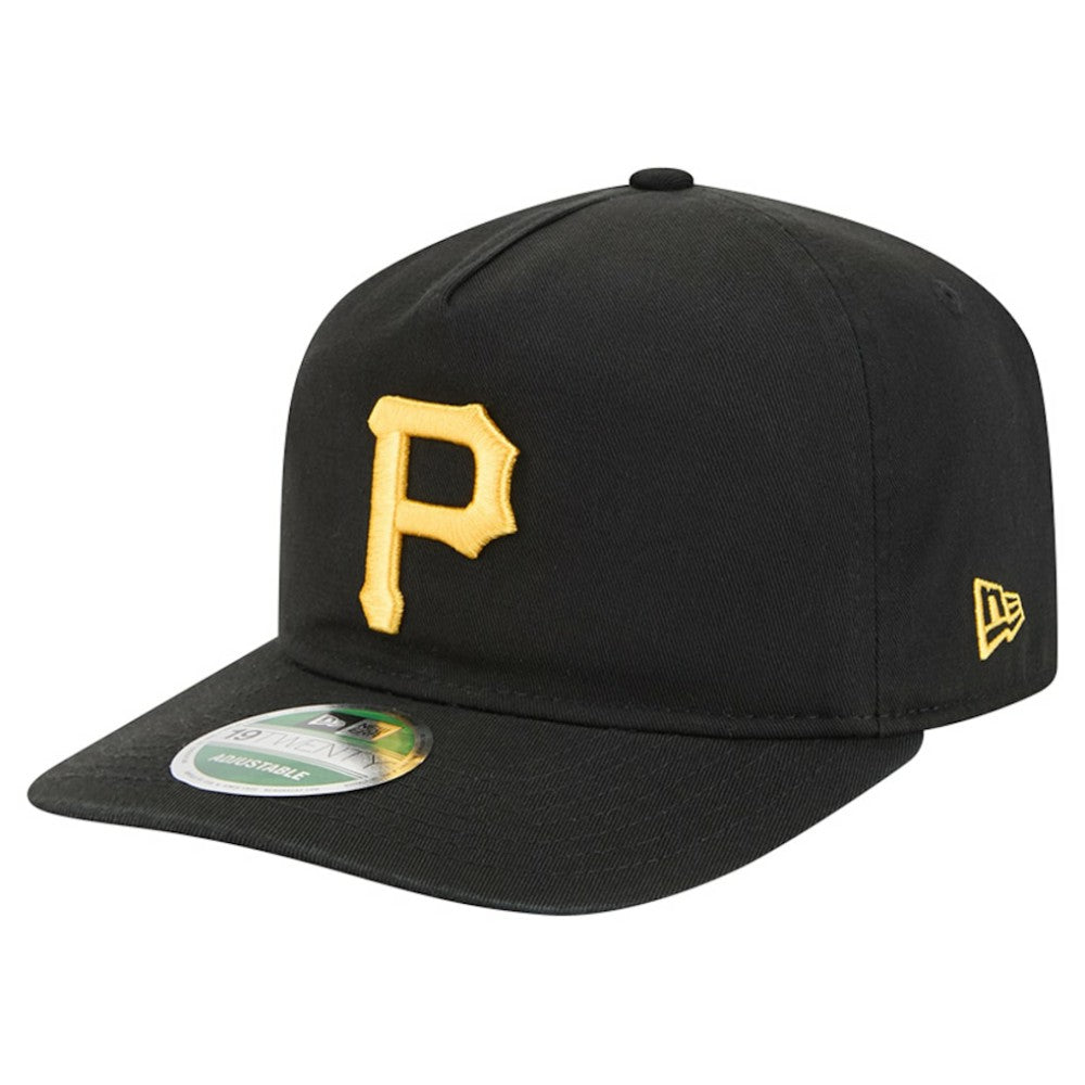 Black Pittsburgh Pirates New Era Team 19TWENTY Adjustable Hat