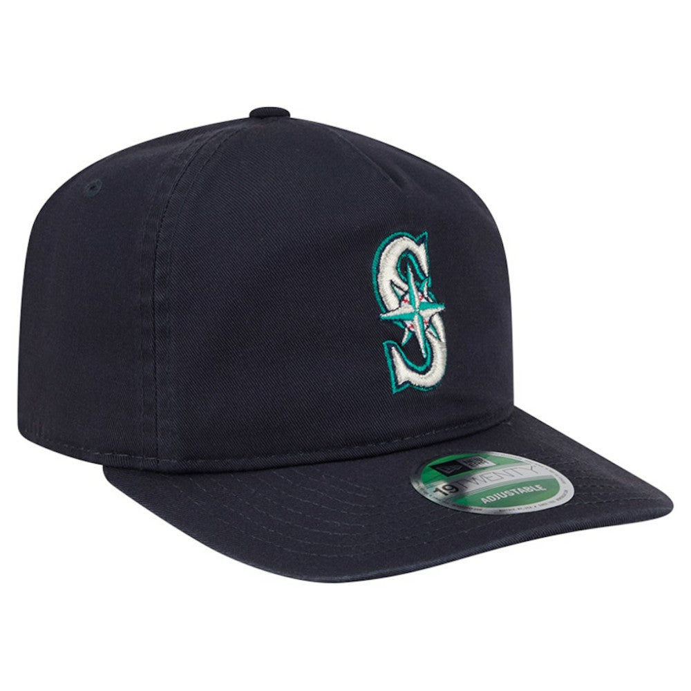 Navy Seattle Mariners New Era Team 19TWENTY Adjustable Hat