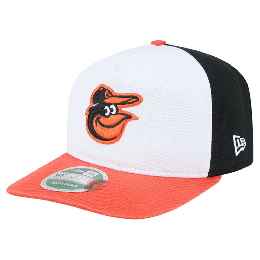 White Baltimore Orioles New Era Team 19TWENTY Adjustable Hat