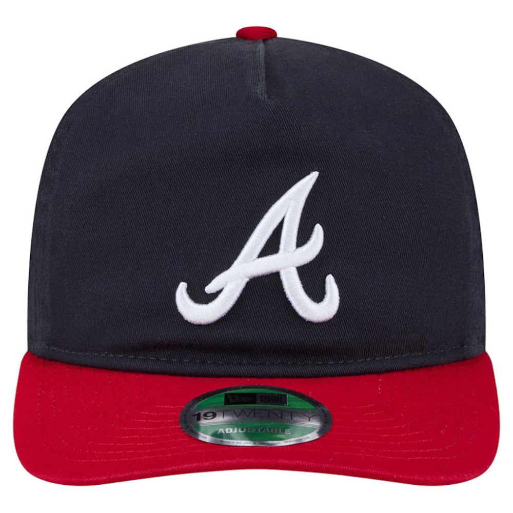Navy Atlanta Braves New Era Team 19TWENTY Adjustable Hat