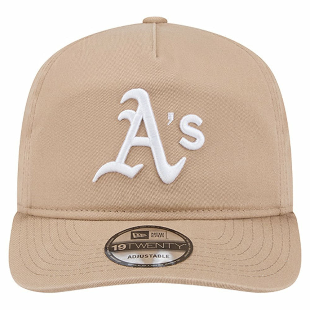 Light Beige Athletics New Era Cam 19TWENTY Adjustable Hat