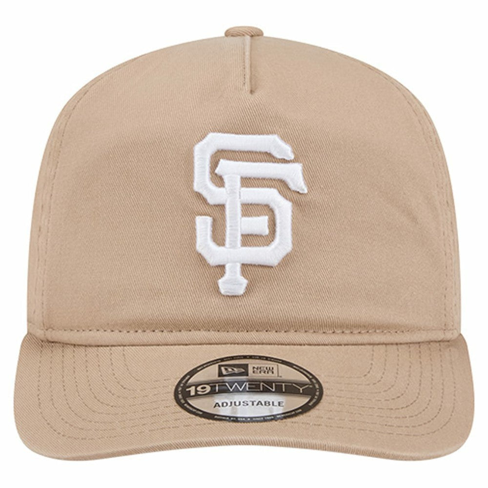 Light Beige San Francisco Giants New Era Cam 19TWENTY Adjustable Hat
