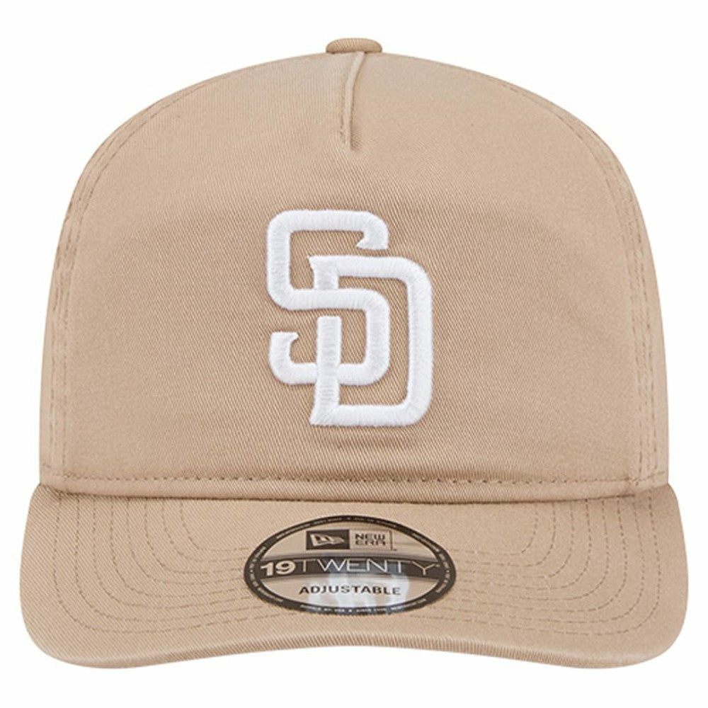 Light Beige San Diego Padres New Era Cam 19TWENTY Adjustable Hat