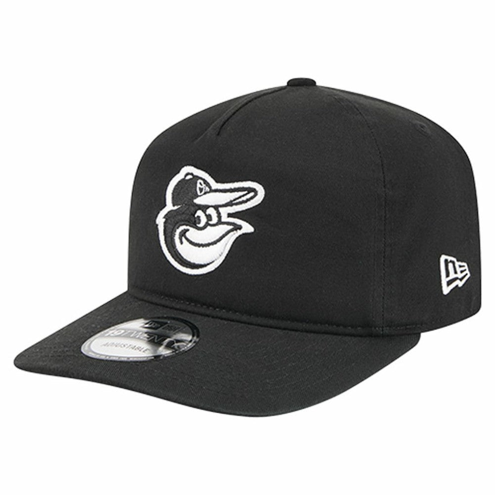 Black/White Baltimore Orioles New Era 19TWENTY Adjustable Hat