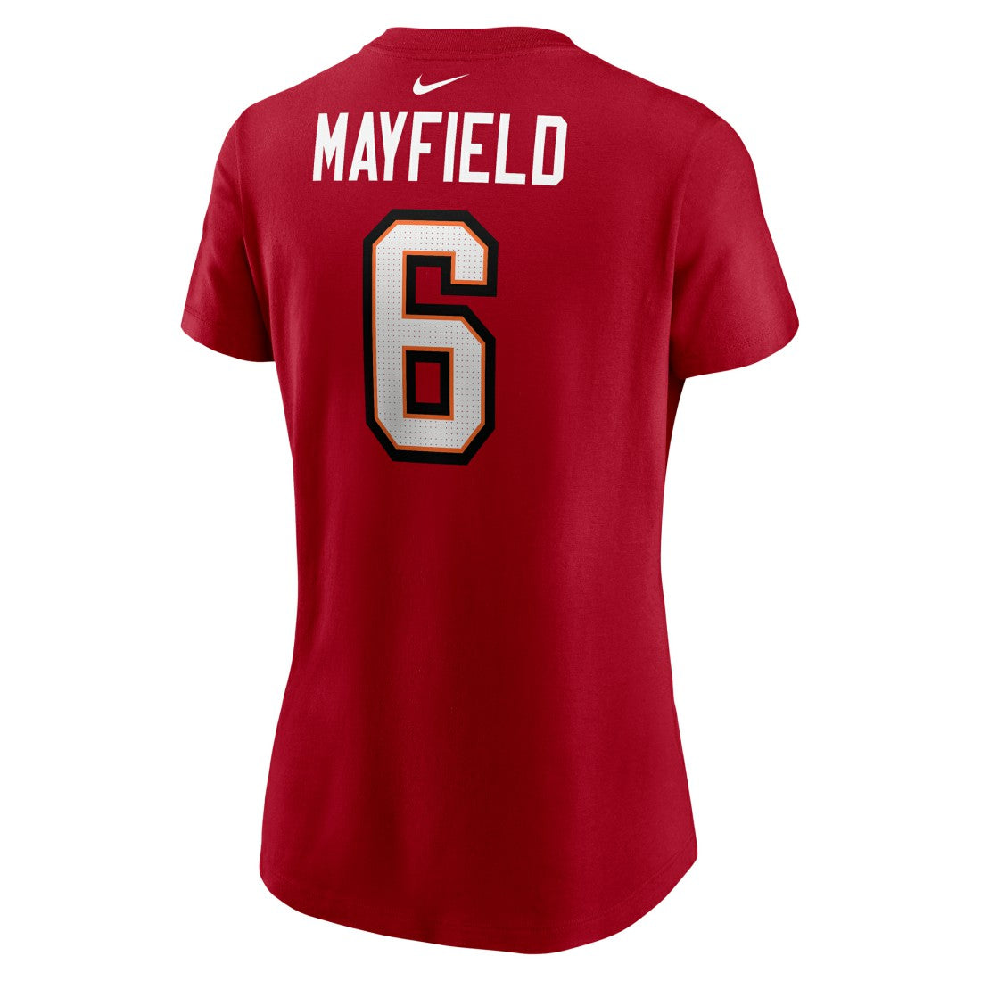 Baker Mayfield  Women's Player Name & Number T-Shirt - Tampa Bay Buccaneers T-shirts