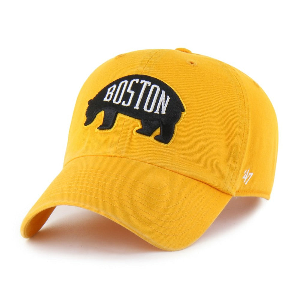 NHL Boston Bruins '47 Core Logo Clean Up Adjustable Hat