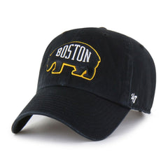 NHL Boston Bruins '47 Alternate Logo Clean Up Adjustable Hat