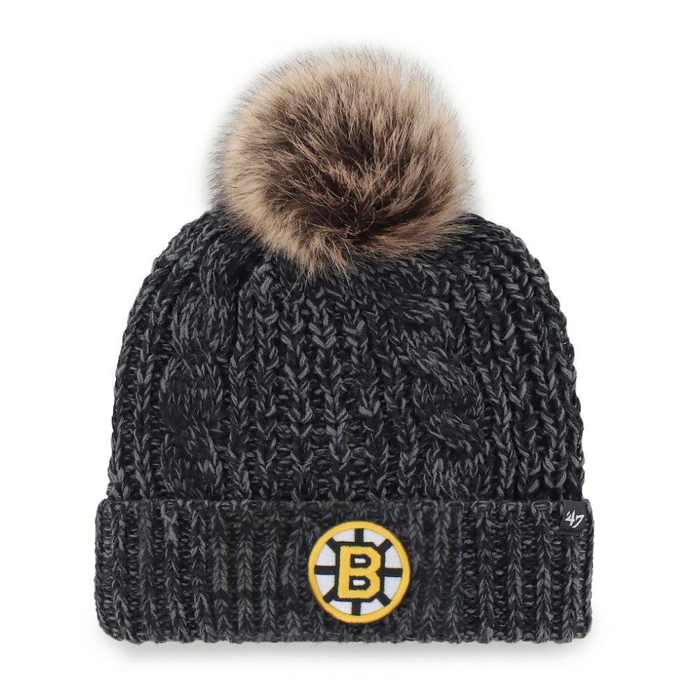 NHL Boston Bruins '47 Women's Meeko Cuffed Knit Hat
