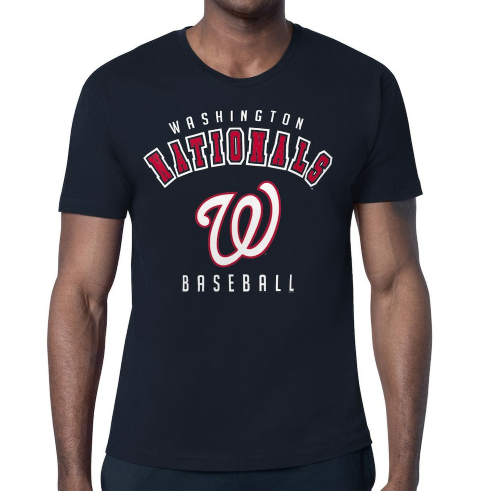 Navy Washington Nationals Starter Team Logo T-Shirt