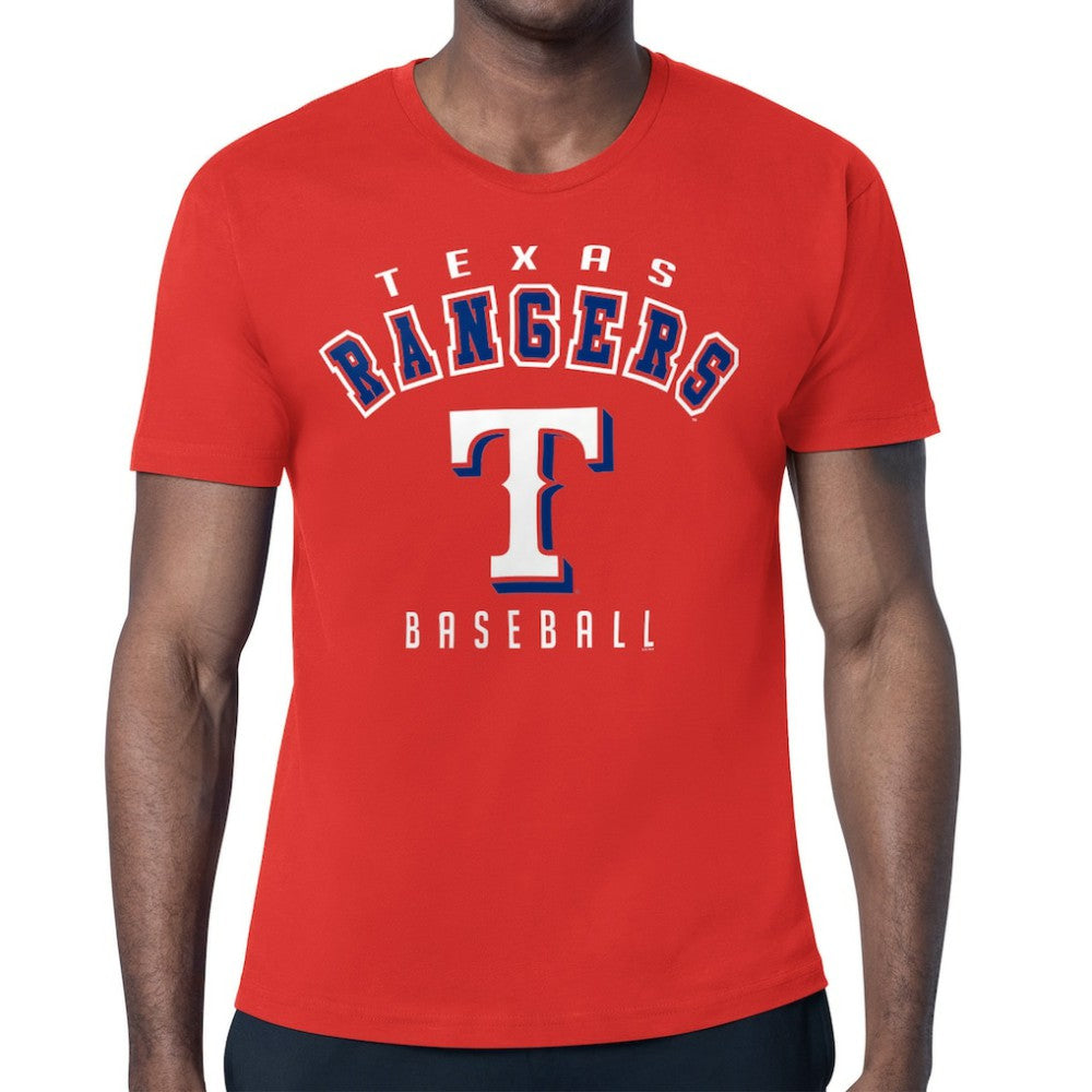 Red Texas Rangers Starter Team Logo T-Shirt