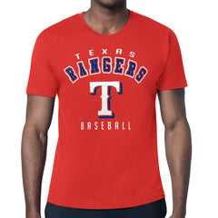 Red Texas Rangers Starter Team Logo T-Shirt