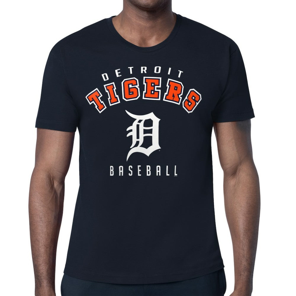 Navy Detroit Tigers Starter Team Logo T-Shirt