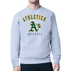 Gray Athletics Starter Team Logo Fleece Pullover Sweatshirt