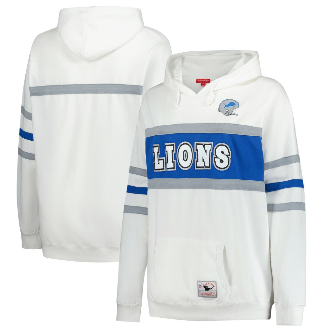 Women's Plus Size Head Coach Throwback Pullover Hoodie - Detroit Lions Hoodies