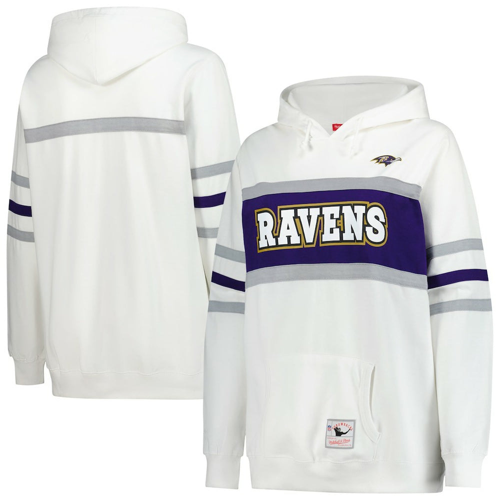 Women's Plus Size Head Coach Throwback Pullover Hoodie - Baltimore Ravens Hoodies