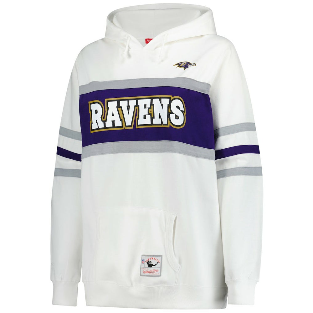 Women's Plus Size Head Coach Throwback Pullover Hoodie - Baltimore Ravens Hoodies