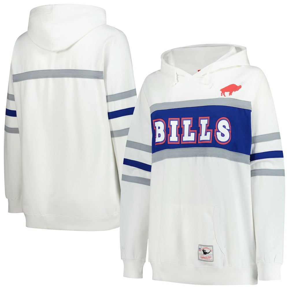 Women's Plus Size Head Coach Throwback Pullover Hoodie - Buffalo Bills Hoodies